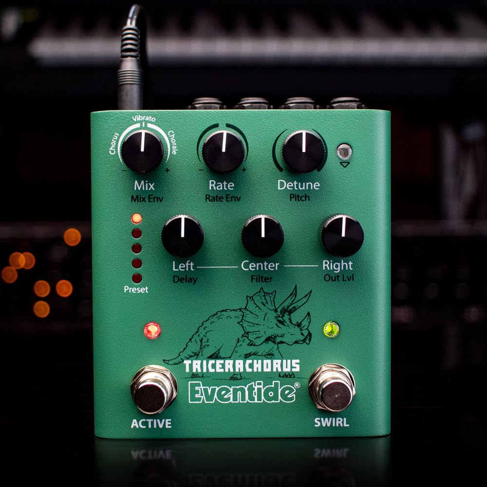 eventide TriceraChorus Pedal 美品　アダプター無し TriceraChorus 80s Style Tri-Stereo Chorus Modulation Pedal